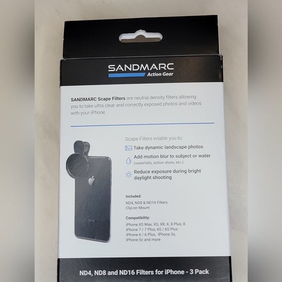 Sandmarc Scape Filters Neutral Density Filters for iPhones - Picture 3 of 9